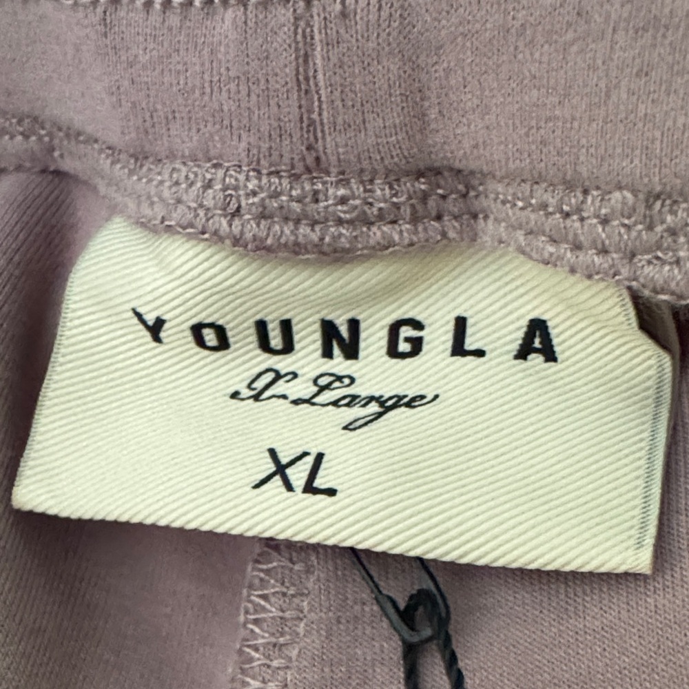 NWOT YoungLA 118 The Perfect Shorts Men’s Sz. XL Lavender Color Pale Purple - Picture 5 of 5